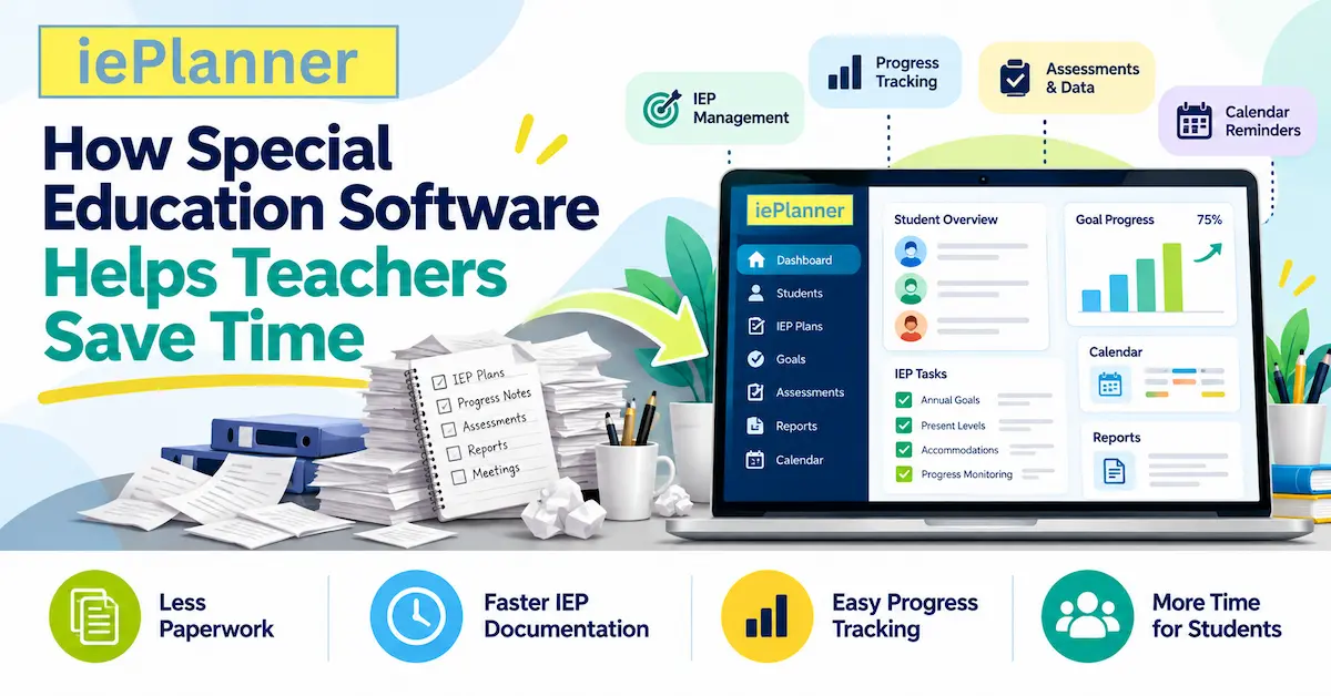 How Special Education Software Helps Teachers Save Time